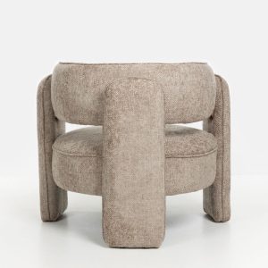 GRADA SMALL ΠΟΛΥΘΡΟΝΑ BEIGE 79x85x70.5cm