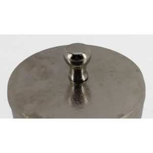BOITE ΚΟΥΤΙ ΑΠΟΘΗΚΕΥΣΗΣ 14x14x10cm ΑΛΟΥΜΙΝΙΟ ΑΣΗΜΙ