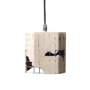 GRID 1 ΦΩΤΙΣΤΙΚΟ ΟΡΟΦΗΣ 13x13x13cm ΤΣΙΜΕΝΤΟ ΜΕΤΑΛΛΟ