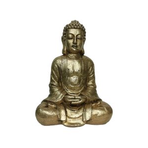 ADOM ΔΙΑΚΟΣΜΗΤΙΚΟ ΒΟΥΔΑΣ 25x17x35cm POLYRESIN ΧΡΥΣΟ
