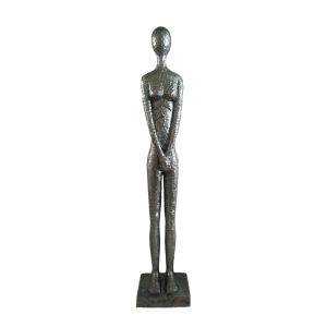ANKHOU ΔΙΑΚΟΣΜΗΤΙΚΗ ΦΙΓΟΥΡΑ 14x11x67cm POLYRESIN ΑΣΗΜΙ