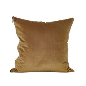 GLAM ΔΙΑΚΟΣΜΗΤΙΚΟ ΜΑΞΙΛΑΡΙ 45x45cm ΥΦΑΣΜΑ ΜΠΛΕ ΧΡΥΣΟ POLYESTER