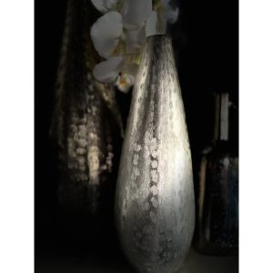 DROP ΒΑΖΟ 13x13x36cm ΑΛΟΥΜΙΝΙΟ ΑΣΗΜΙ