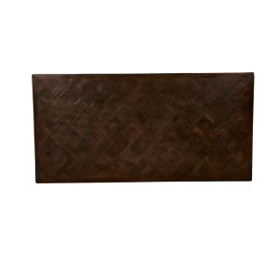 MAIANDROS ΤΡΑΠΕΖΙ ΚΑΦΕ ΣΚΟΥΡΟ 200x100x76cm