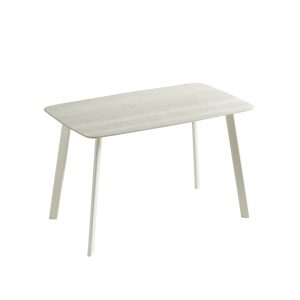 JOIN ME ΤΡΑΠΕΖΙ BEIGE ΜΕ ΟΨΗ ΜΑΡΜΑΡΟΥ 120x70x76.5cm