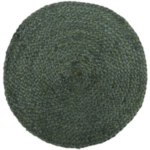 RONDO ΧΑΛΑΚΙ 120x120cm ΓΙΟΥΤΑ ΠΡΑΣΙΝΟ