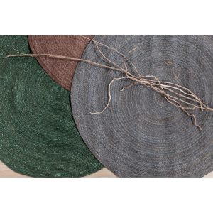 RONDO ΧΑΛΑΚΙ 120x120cm ΓΙΟΥΤΑ ΠΡΑΣΙΝΟ