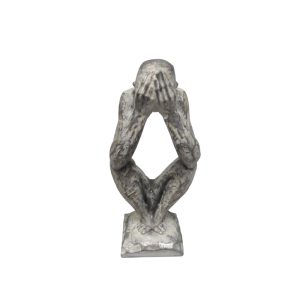 PENSEI 3 ΔΙΑΚΟΣΜΗΤΙΚΗ ΦΙΓΟΥΡΑ 9x8x21cm POLYRESIN ΑΣΗΜΙ