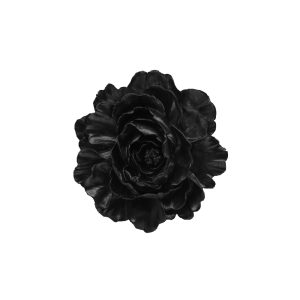 ROSA ΔΙΑΚΟΣΜΗΤΙΚΟ ΤΟΙΧΟΥ 20x4x20cm POLYRESIN ΜΑΥΡΟ