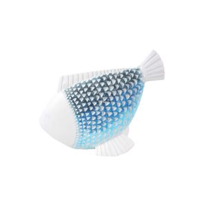 CHROMIS ΔΙΑΚΟΣΜΗΤΙΚΟ ΨΑΡΙ 23x8x18cm POLYRESIN ΛΕΥΚΟ ΜΠΛΕ ΓΑΛΑΖΙΟ