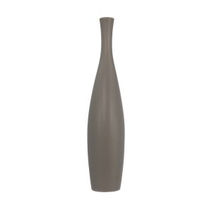 LEI ΒΑΖΟ 14x14x60cm ΚΕΡΑΜΙΚΟ ΓΚΡΙ ΜΑΤ