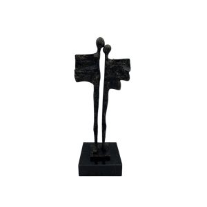 EROS ΔΙΑΚΟΣΜΗΤΙΚΗ ΦΙΓΟΥΡΑ 15x12x37cm POLYRESIN ΜΑΥΡΟ