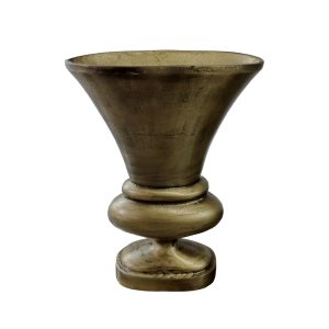 MUT ΒΑΖΟ 32x16x46cm ΑΛΟΥΜΙΝΙΟ ΧΡΥΣΟ ΑΝΤΙΚΕ