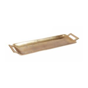 ELIZE ΔΙΣΚΟΣ ΔΙΑΚΟΣΜΗΣΗΣ 60x16x5cm ΑΛΟΥΜΙΝΙΟ ΧΡΥΣΟ