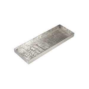 ORLY ΔΙΣΚΟΣ ΔΙΑΚΟΣΜΗΣΗΣ 44x15x3cm ΑΛΟΥΜΙΝΙΟ SILVER