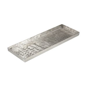 ORLY ΔΙΣΚΟΣ ΔΙΑΚΟΣΜΗΣΗΣ 52x20x3cm ΑΛΟΥΜΙΝΙΟ SILVER