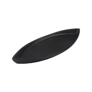 KEN ΔΙΣΚΟΣ ΔΙΑΚΟΣΜΗΣΗΣ 50x18x5cm ΑΛΟΥΜΙΝΙΟ ΜΑΥΡΟ ΜΑΤ