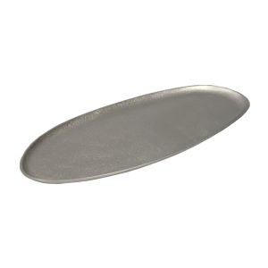 MANDY ΔΙΣΚΟΣ ΔΙΑΚΟΣΜΗΣΗΣ 59x27x1cm ΑΛΟΥΜΙΝΙΟ SILVER ΜΑΤ