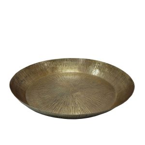 ERDUS ΔΙΣΚΟΣ ΔΙΑΚΟΣΜΗΣΗΣ 50x50x7cm ΑΛΟΥΜΙΝΙΟ ΧΡΥΣΟ