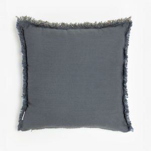BLUING C ΔΙΑΚΟΣΜΗΤΙΚΟ ΜΑΞΙΛΑΡΙ 50x50cm ΒΑΜΒΑΚΙ ΜΠΛΕ ΒΙΣΚΟΖΗ