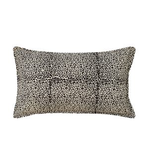 BLACK PEARL ΔΙΑΚΟΣΜΗΤΙΚΟ ΜΑΞΙΛΑΡΙ 40x60cm ΒΑΜΒΑΚΙ ΜΑΥΡΟ ΛΕΥΚΟ ΒΙΣΚΟΖΗ