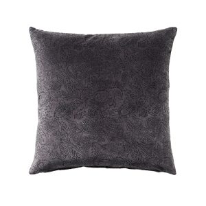 ONYX ΔΙΑΚΟΣΜΗΤΙΚΟ ΜΑΞΙΛΑΡΙ 50x50cm ΒΑΜΒΑΚΙ ΜΑΥΡΟ ΒΕΛΟΥΔΟ