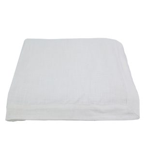 MANTEL BLANC C ΤΡΑΠΕΖΟΜΑΝΤΗΛΟ 300x140cm ΒΑΜΒΑΚΙ ΛΕΥΚΟ