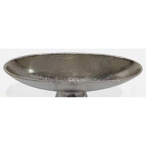 MENDO ΜΠΩΛ ΜΕ ΠΟΔΙ 36x12x15cm ΑΛΟΥΜΙΝΙΟ SILVER NICKEL