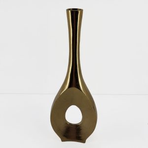 ADEL ΒΑΖΟ 19x7x56cm ΑΛΟΥΜΙΝΙΟ ΧΡΥΣΟ
