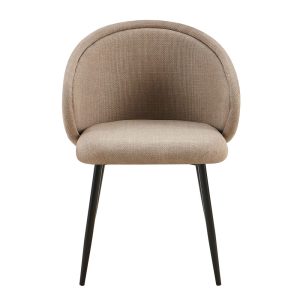 FIGARO ΚΑΡΕΚΛΑ ΠΟΛΥΘΡΟΝΑ BEIGE ΜΑΥΡΟ 58x58.5x78.5cm