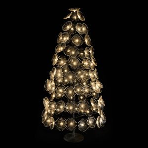 GLOW FLOWER 210 ΧΡΙΣΤΟΥΓΕΝΝΙΑΤΙΚΟ ΔΕΝΤΡΟ LED 210cm COPPER PVC