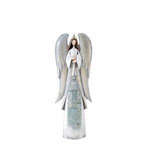 ANGEL WINGS ΧΡΙΣΤΟΥΓΕΝΝΙΑΤΙΚΟ ΔΙΑΚΟΣΜΗΤΙΚΟ ΑΓΓΕΛΟΣ 23x11x68cm ΜΕΤΑΛΛΟ ΠΟΛΥΧΡΩΜΟ