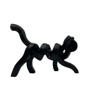 BELMA ΔΙΑΚΟΣΜΗΤΙΚΟ ΓΑΤΑ 30x8x22cm POLYRESIN ΜΑΥΡΟ
