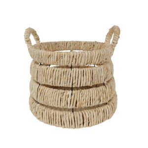 THEROS ΚΑΛΑΘΙ ΑΠΟΘΗΚΕΥΣΗΣ 31x31x24cm SEAGRASS ΦΥΣΙΚΟ