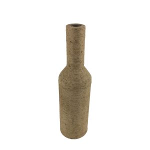 ROPE ΒΑΖΟ 20x20x72cm ΣΧΟΙΝΙ ΦΥΣΙΚΟ PLYWOOD