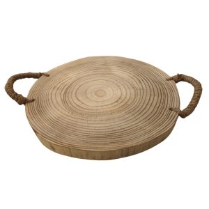 KENGO ΔΙΣΚΟΣ ΔΙΑΚΟΣΜΗΣΗΣ 39x39x4cm ΞΥΛΟ ΦΥΣΙΚΟ