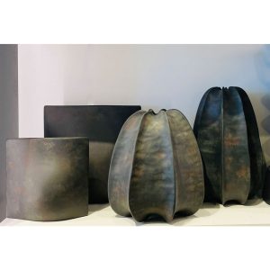 THALIS ΒΑΖΟ 34x34x34cm ΚΕΡΑΜΙΚΟ ΜΑΥΡΟ