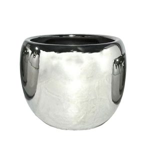 ARGENTO ΒΑΖΟ 28x28x24cm ΚΕΡΑΜΙΚΟ ΑΣΗΜΙ