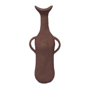 NATHEN ΒΑΖΟ 13x9x33cm ΑΛΟΥΜΙΝΙΟ TERRACOTTA