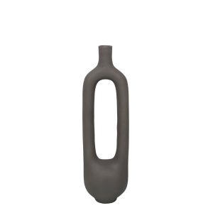 FINTON ΒΑΖΟ 15x12x50cm ΑΛΟΥΜΙΝΙΟ MUD