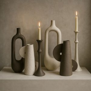 FINTON ΒΑΖΟ 17x14x62cm ΑΛΟΥΜΙΝΙΟ ΛΕΥΚΟ