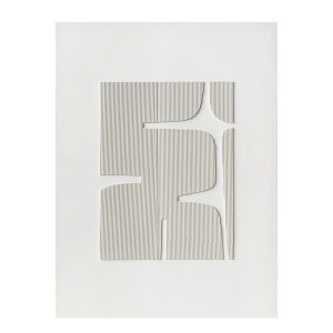 WHITESHADOW ΠΙΝΑΚΑΣ ΔΙΑΚΟΣΜΗΤΙΚΟΣ 75x100x3.8cm ΚΑΜΒΑΣ ΛΕΥΚΟ