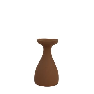 TERZO.II ΔΙΑΚΟΣΜΗΤΙΚΟ ΚΗΡΟΠΗΓΙΟ 12x9.5x22cm POLYRESIN ΚΑΦΕ ΣΚΟΥΡΟ