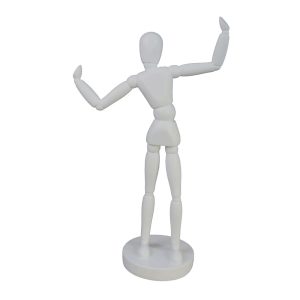 BALLO CORPO.3 ΔΙΑΚΟΣΜΗΤΙΚΟ ΣΩΜΑ 21x10.5x35cm POLYRESIN ΛΕΥΚΟ