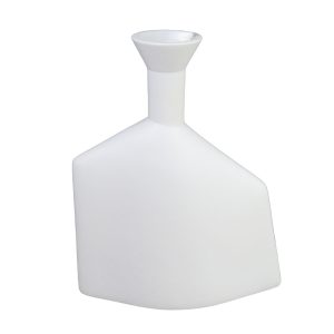 WAZOO ΔΙΑΚΟΣΜΗΤΙΚΟ ΒΑΖΟ 20x7x25.5cm POLYRESIN ΛΕΥΚΟ