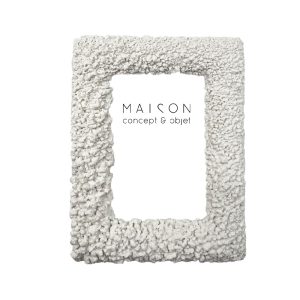 REEF A ΚΟΡΝΙΖΑ 16.5x3x21.5cm POLYRESIN ΑΣΠΡΟ ΓΥΑΛΙ