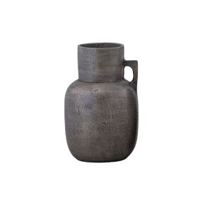 ALUGLOW ΒΑΖΟ 20x20x31cm ΑΛΟΥΜΙΝΙΟ ΓΚΡΙ ΑΝΤΙΚΕ