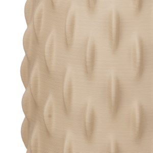 VESSE ΒΑΖΟ 17x17x41cm ΚΕΡΑΜΙΚΟ ΜΠΕΖ