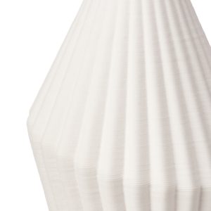 TESSELA ΒΑΖΟ 11.5x11.5x26cm ΚΕΡΑΜΙΚΟ ΛΕΥΚΟ