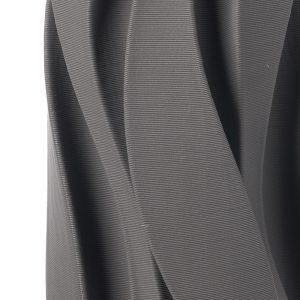 AURENE ΒΑΖΟ 14x14x33.5cm ΚΕΡΑΜΙΚΟ ΓΚΡΙ ΣΚΟΥΡΟ
